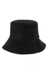 Lack Of Color Wave Bucket Hat In Black