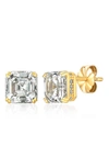 CRISLU CUBIC ZIRCONIA STUD EARRINGS,3011210E00CZ