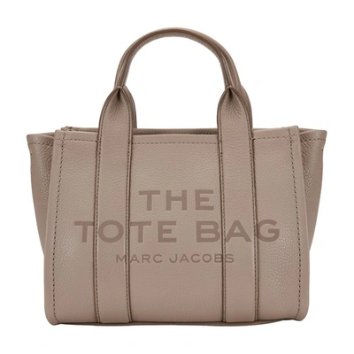 Marc Jacobs The The Mini Leather Tote Bag In Cement