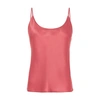 La Perla Silk Short Pyjama Set In Rose Noisette