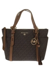 MICHAEL KORS SULLIVAN - SMALL TOTE BAG WITH ZIP AND LOGO,30T0GNXT1B 252