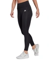 Adidas Originals Women's Adidas Designed To Move High-rise 3-stripes 7/8 Sport Leggings In Black
