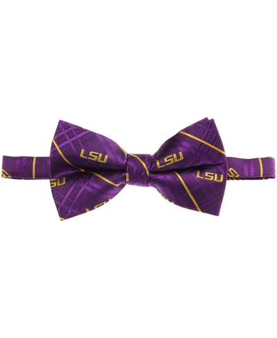 Eagles Wings Men's Purple Lsu Tigers Oxford Bow Tie