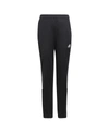 Adidas Originals Adidas Primegreen Essentials Warm-up Slim Tapered 3-stripes Track Pants In Black/white