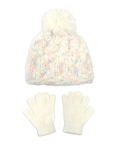LOVE 2 DESIGN LITTLE GIRLS KNIT 2 PIECE SET 