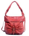 OLD TREND SWEET LOTUS LEATHER BUCKET BAG