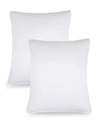Superior 2 Piece Pillow Set Collection In White