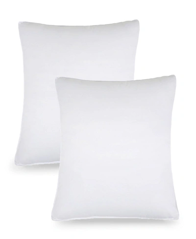Superior 2 Piece Pillow Set Collection In White