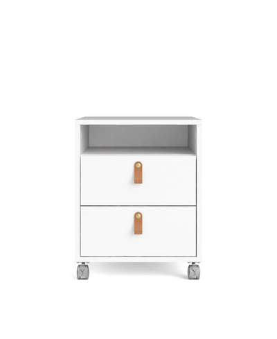 Tvilum Winston 2-drawer Mobile Cabinet In White