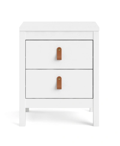 Tvilum Madrid 2-drawer Nightstand In White