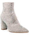 Betsey Johnson Women's Cady Evening Booties Women's Shoes In Rhinestone
