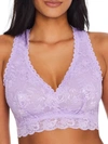 Cosabella Never Say Never Curvy Racie Bralette In Icy Violet