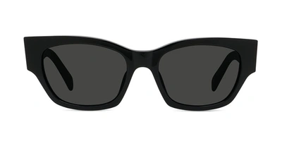Celine Cl40197u 01a Cat Eye Sunglasses In Grey