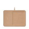 Courant Essentials Catch:3 Valet Tray Wireless Charger In Camel