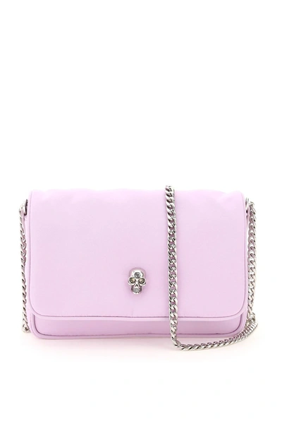 Alexander Mcqueen Small Skull Bag In Purple