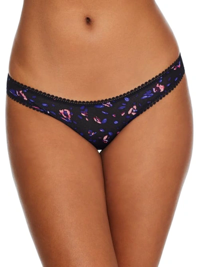 On Gossamer Printed Mesh Hip Bikini In Kaleidoscope