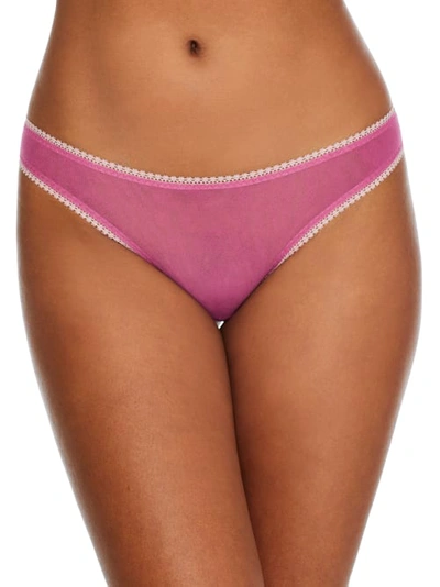 On Gossamer Gossamer Mesh Hip G Thong In Sherbet