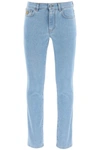 MOSCHINO MOSCHINO JEANS WITH TEDDY BEAR EMBROIDERY