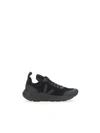 Rick Owens X Veja Runner Style V-knit Low-top Sneakers In Black