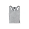 Tom Ford Silk And Cotton Racerback Top In Grey