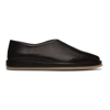 FEAR OF GOD BLACK 'THE MULE' LOAFERS