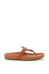 Tory Burch Miller Cloud Sandals Bourbon Miele In Brown