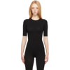 ADAMO BLACK SCULPTING T-SHIRT BODYSUIT