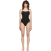 Eres Black Aquarelle One-piece In Black