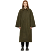 Totême Womens Forest Collared Waxed Cotton Coat 8 In 697 Forest