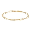 Tom Wood Box-chain 9ct Yellow Gold-plated Sterling-silver Bracelet In Gold