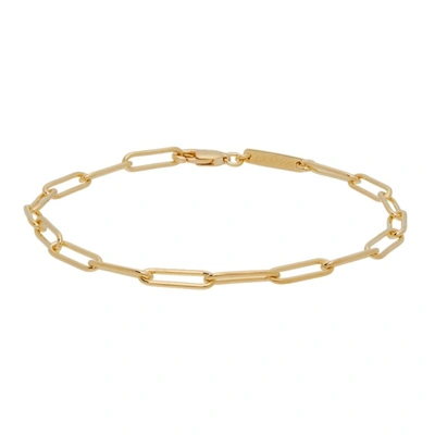 Tom Wood Box-chain 9ct Yellow Gold-plated Sterling-silver Bracelet