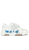 Off-white Out Of Office For Walking Script Runner Sneakers In White