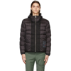 Ten C Black Hooded Reversible Down Jacket In 967 Black