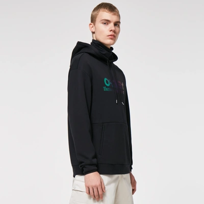 Oakley Rider Long 2.0 Hoodie In Black,white
