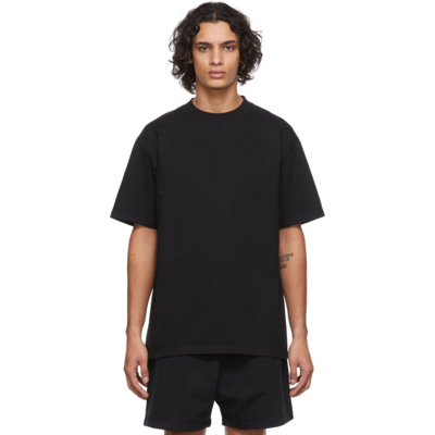 Cdlp Lyocell And Pima Cotton-blend Jersey T-shirt In Black