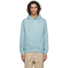 Polo Ralph Lauren Cotton Blend Fleece Solid Classic Fit Hoodie In Blue Note