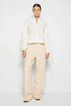 Pre-spring 2022 Ready-to-wear Emory Rippled Pant In Almond