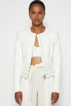 Pre-spring 2022 Ready-to-wear Jemma Boucle Jacket In Ivory