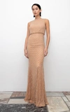 Rachel Gilbert Women's Ada Crystal-embroidered Gown In Neutral