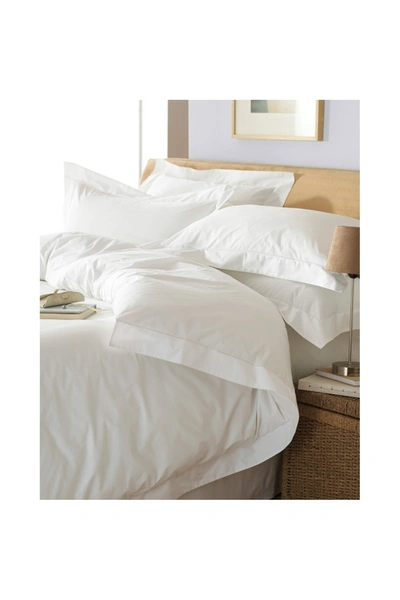 Riva Home Oxford Duvet Sheet And Pillowcase Set (white) (queen) (uk