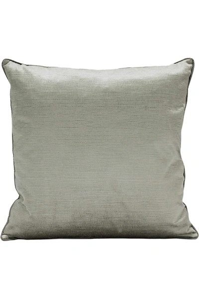 Riva Home Stella Throw Pillow Cover (silver) (one Size) In Grey