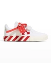 OFF-WHITE GIRL'S ARROW CANVAS LOW-TOP SNEAKERS, TODDLER/KIDS,PROD243260437