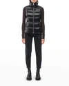 Mackage Chaya Water Resistant Down Puffer Vest In Black