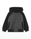 BURBERRY BOY'S TIMMY TB QUILTED JACKET,PROD247640365