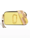 The Marc Jacobs Snapshot Colorblock Camera Bag In Yellow Cream Mult