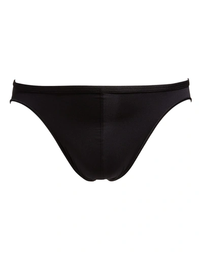 Hom Men's Plumes Micro-briefs In Black