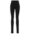 Totême Side Zip Leggings In Black