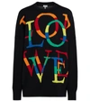 LOEWE LOVE WOOL AND COTTON jumper,P00628795
