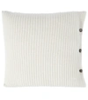 BRUNELLO CUCINELLI RIBBED CASHMERE CUSHION,P00646947