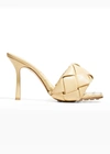 Bottega Veneta The Lido Sandals In Cane Sugar